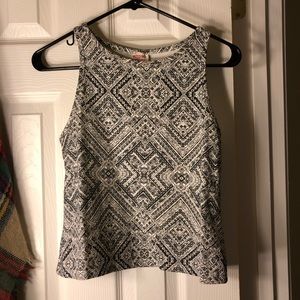 Tribal print tank top